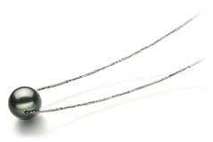 12-13mm tahitian Pandantiv in Kristine Negru