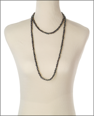 6-7mm De apa dulce Colier in Betty Vopsit în negru