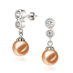 7-8mm De apa dulce Set de cercei in Colleen Roz