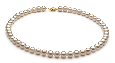 7.5-8.5mm De apa dulce Set in Alb