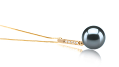 10-11mm tahitian Pandantiv in Janet Negru