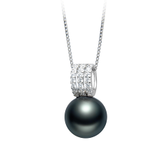 12-13mm tahitian Pandantiv in Colette Negru