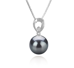 10-11mm tahitian Pandantiv in Emilia Negru