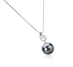 10-11mm tahitian Pandantiv in Femke Negru