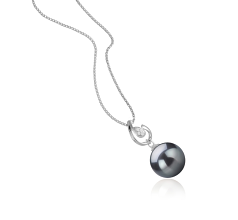 10-11mm tahitian Pandantiv in Femke Negru
