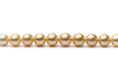 9.6-12.6mm Marea Sudului Colier in 18-inch Aur