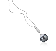 9-10mm tahitian Pandantiv in Thelma Negru
