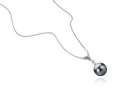 9-10mm tahitian Pandantiv in Ailani Negru