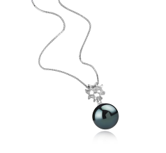 11-12mm tahitian Pandantiv in Tatiana Negru