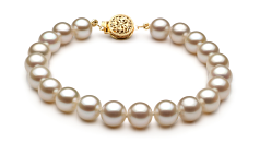 7-8mm De apa dulce Set in Alb