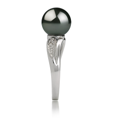 8-9mm tahitian Inel in Caroline Negru