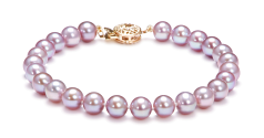 6-6.5mm De apa dulce Set in Lavanda
