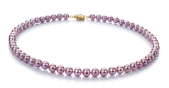 6-6.5mm De apa dulce Set in Lavanda