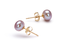 6-6.5mm De apa dulce Set in Lavanda