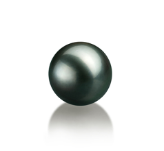 10-10.5mm tahitian Perla libera in Negru