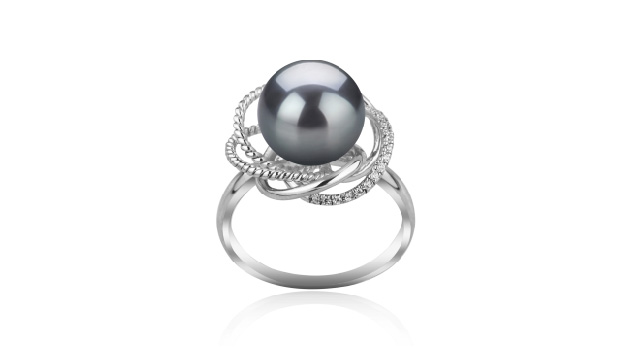 View Inele de perle negre collection