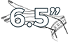 6,5 inci