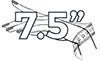 7,5 inci
