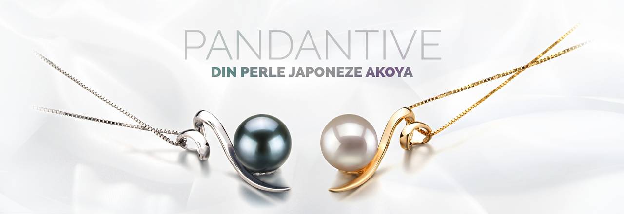 PearlsOnly Pandantive japoneze Akoya
