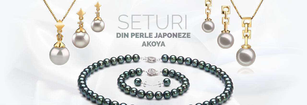 PearlsOnly Set japonez Akoya