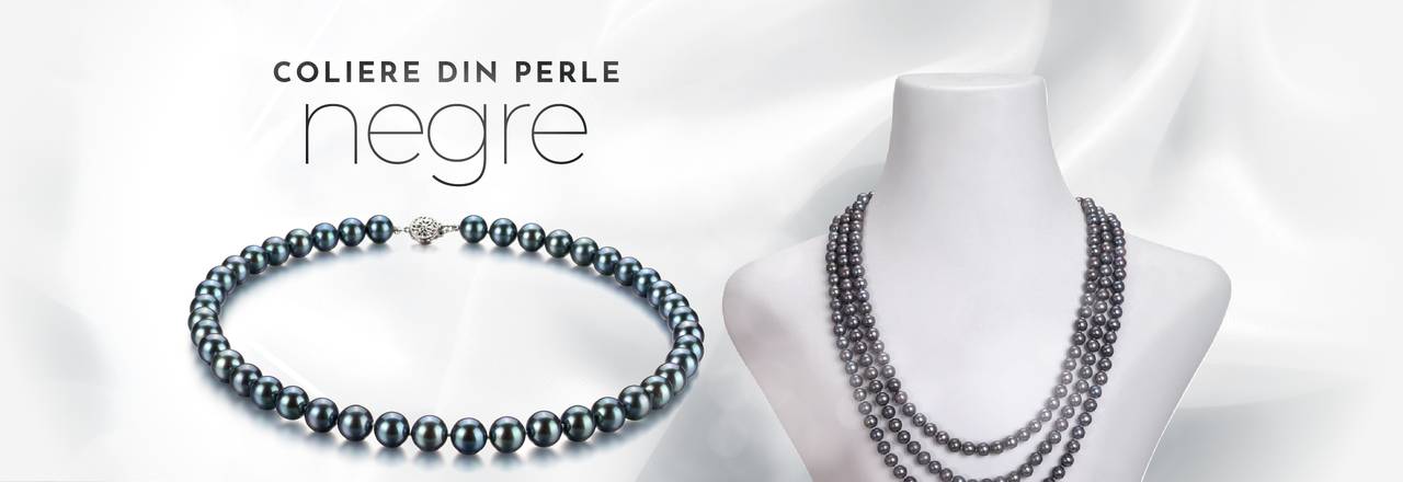 PearlsOnly Colier de perle negre