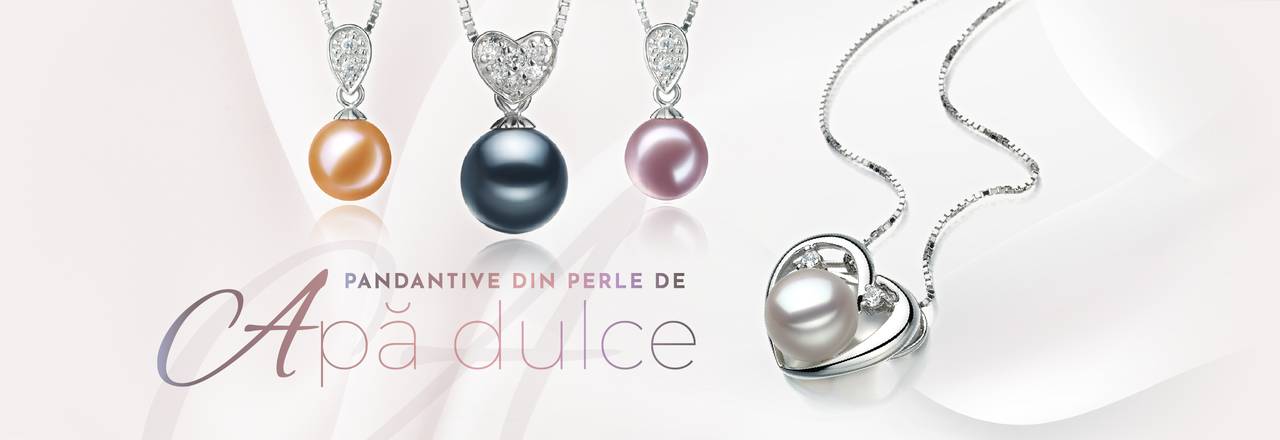 PearlsOnly Pandantiv cu perle de apă dulce