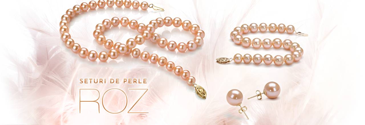 PearlsOnly Seturi de perle roz