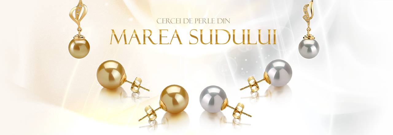 PearlsOnly Cercei cu perle din Marea Sudului