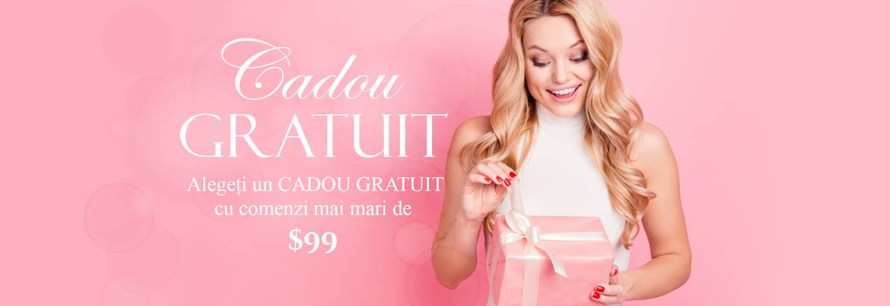 Landing banner for Cadou gratuit la comanda peste 958